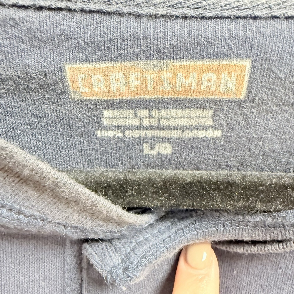 Craftsman Men's Navy Work T Shirt Size L - Picture 2 of 6